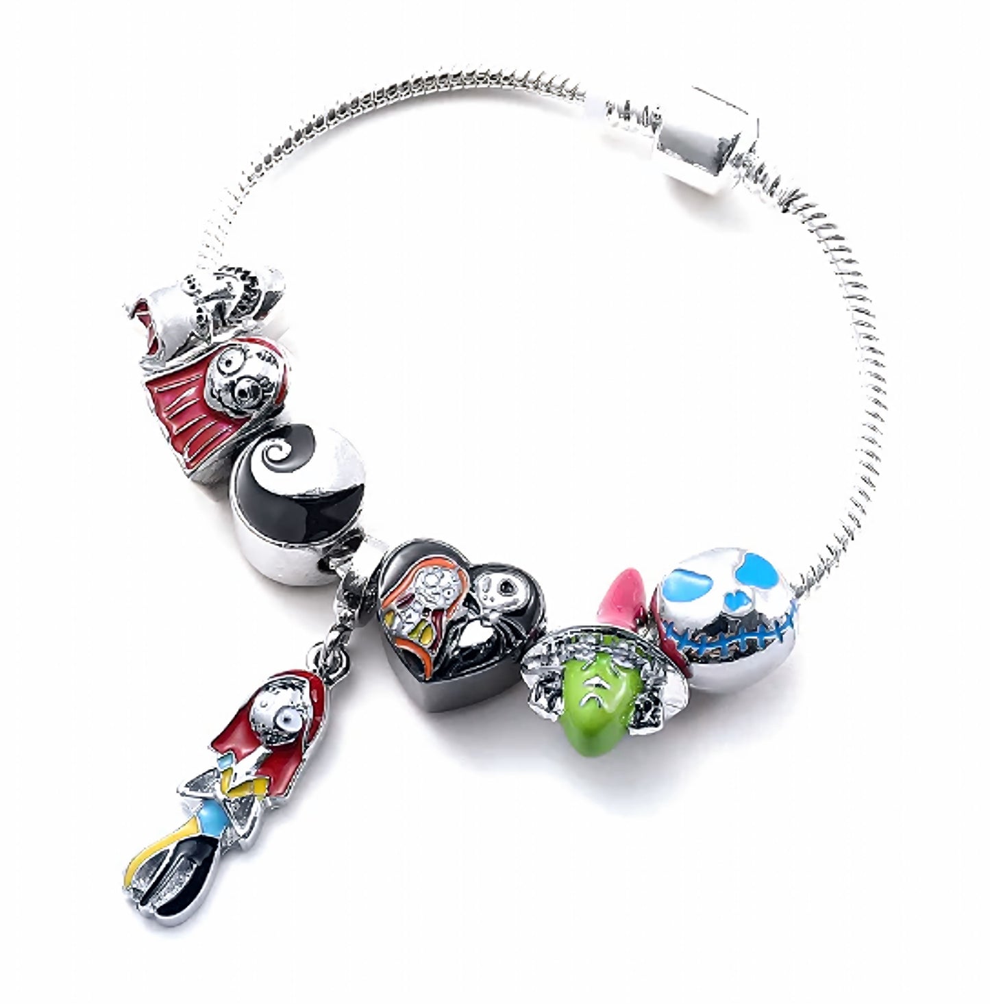 The Nightmare Before Christmas Bracelet + Charms