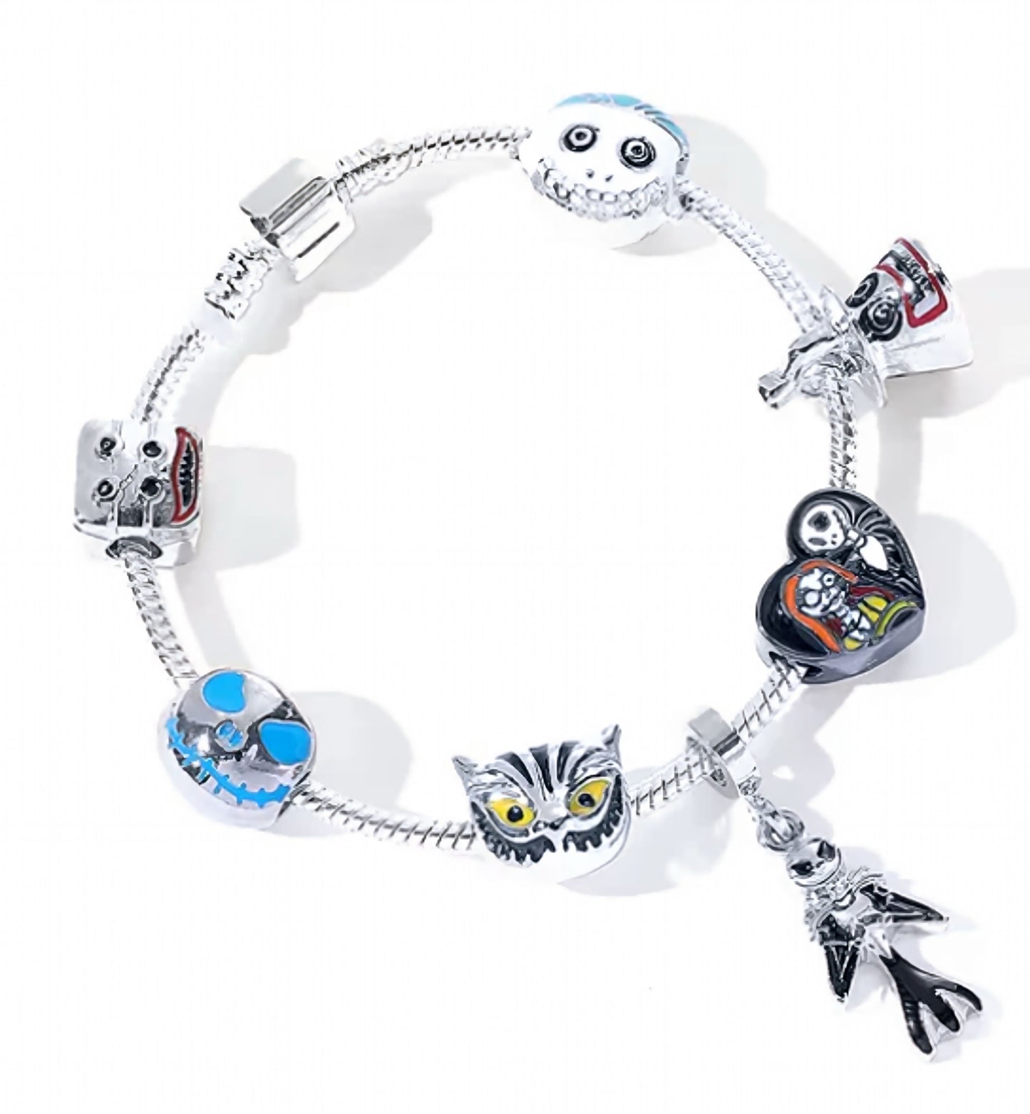 The Nightmare Before Christmas Bracelet + Charms